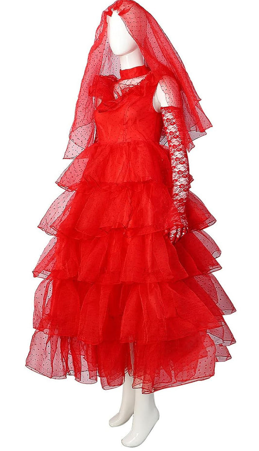 Women’s Red Halloween Dress - S